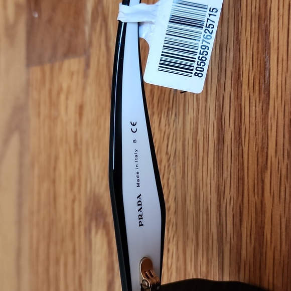 NWT PRADA 09Q5S0 Sunglasses SPR 16Y with Case and Box - Picture 9 of 12